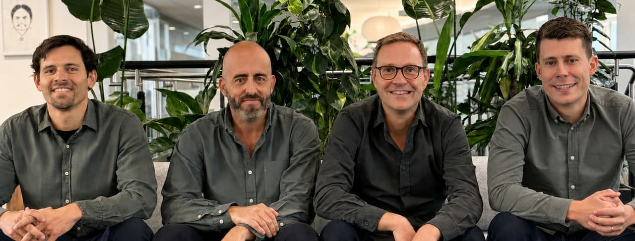 The Dibbla team at the office in central Stockholm